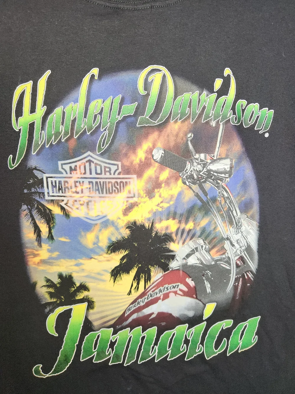 Harley-Davidson black harley